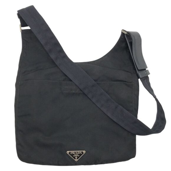 Prada Nylon Tessuto Triangle Logo Shoulder Bag - Picture 1 of 8